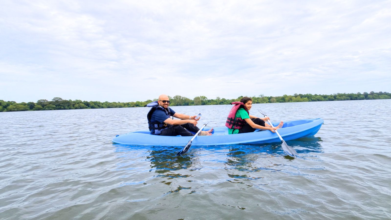 Guided kayaking tour at Thirappane Reservoir, Anuradhapura