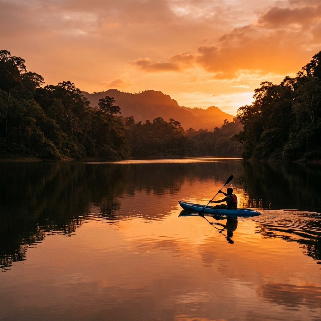 Kayaking Anuradhapura Sri Lanka