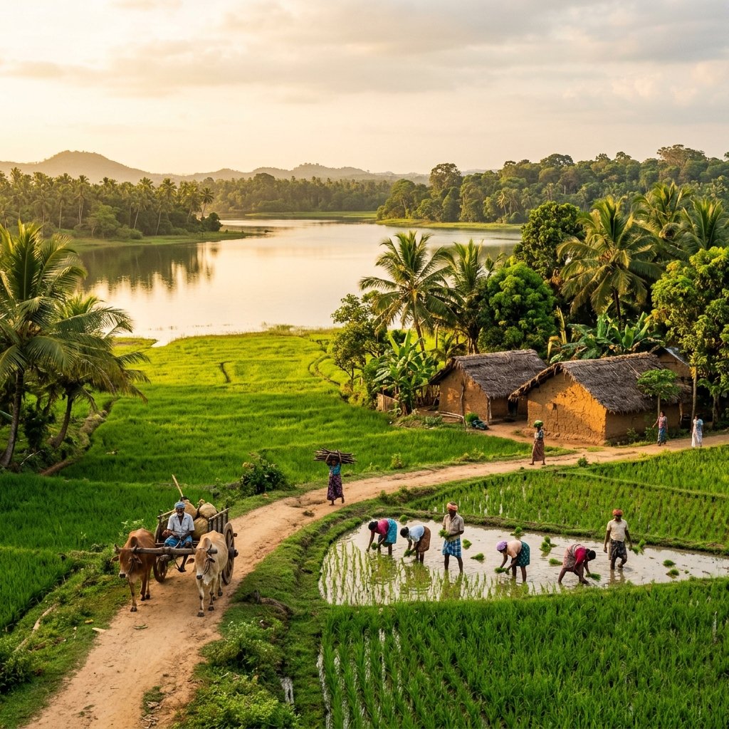 Authentic village cultural tour near Anuradhapura, Sri Lanka